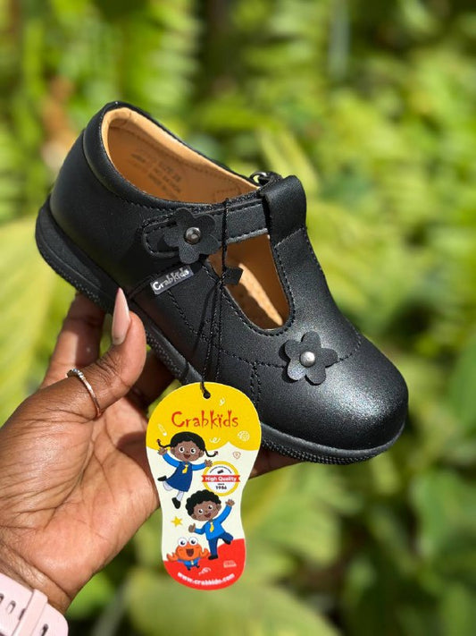 Crabkids Girls Matte School Shoes - 643404
