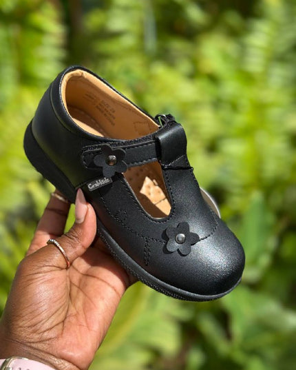 Crabkids Girls Matte School Shoes - 643404