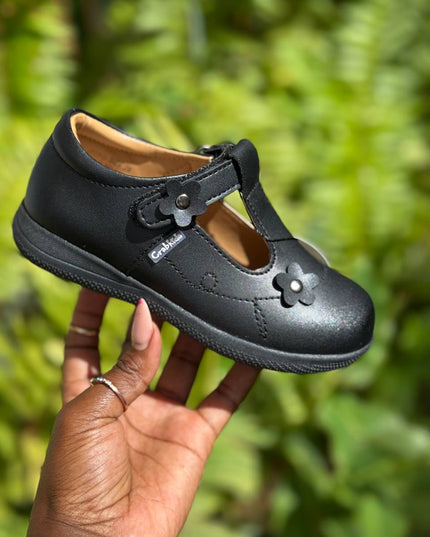Crabkids Girls Matte School Shoes - 643404