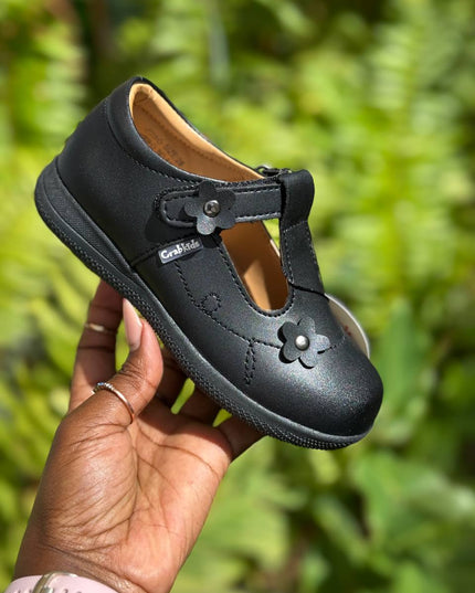 Crabkids Girls Matte School Shoes - 643404