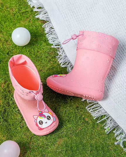 Unicorn Rainboots - Waterproof Kids Rain Boots