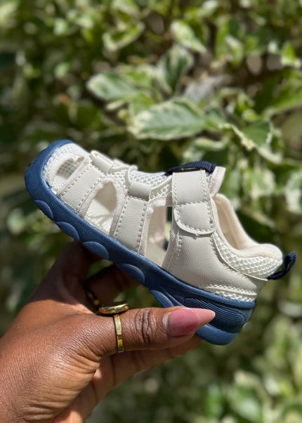 Unisex Baby Prewalker Shoes - Soft Sole First Walking Sneakers with Velcro Strap & Breathable Mesh Design - BM508L
