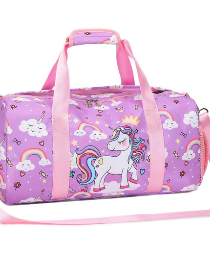 Quality Girls' Unicorn Sparkle Kids’ Duffel Bag