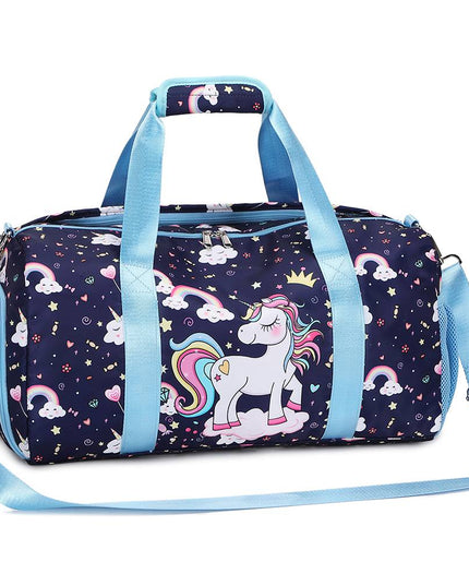 Quality Girls' Unicorn Sparkle Kids’ Duffel Bag