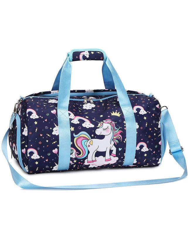 Quality Girls' Unicorn Sparkle Kids’ Duffel Bag