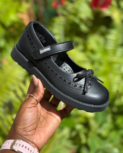 Crabkids Girls Matte School Shoes - 617456