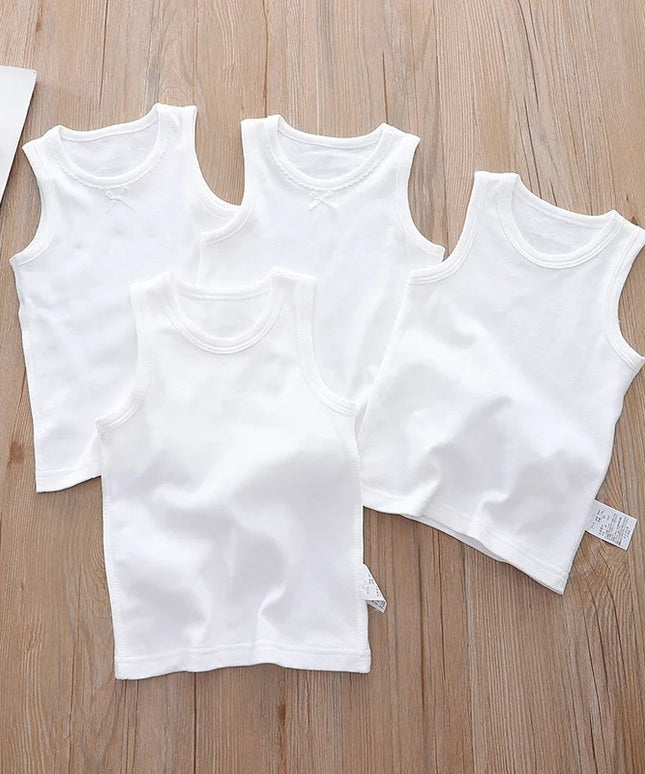 Cotton Girls Vests