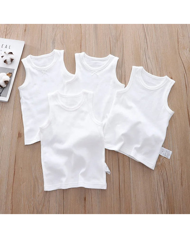 Cotton Girls Vests