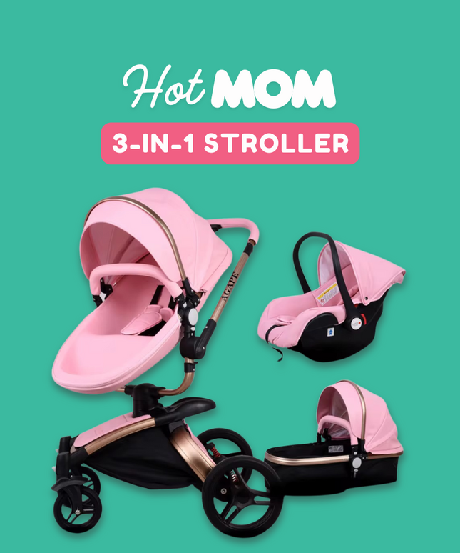hot mom 3 in 1 stroller Agape Hot Mom Stroller