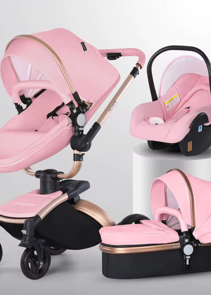 Agape Hot Mom Stroller - Pink