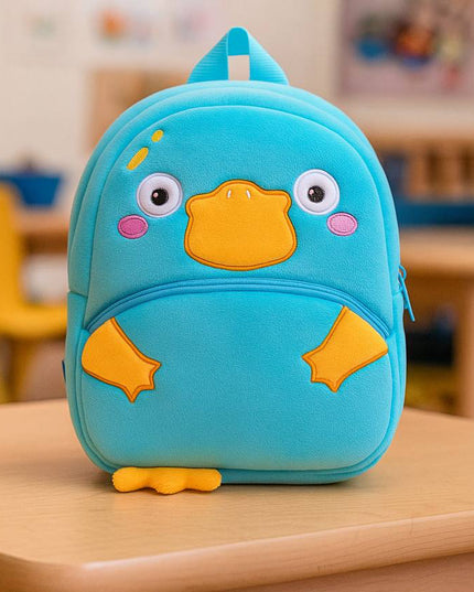 Plush Duck Preschool Backpack 🐥💛