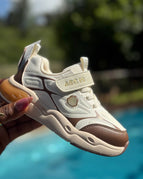 Brown White