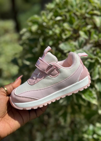 Toddlers Pre-Walker Sneakers with Velcro Strap - Soft Sole First Walking Shoes for Infants & Toddlers - MY2411
