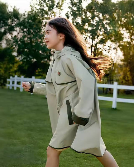 Cotton Water Proof Kids Rain Jacket