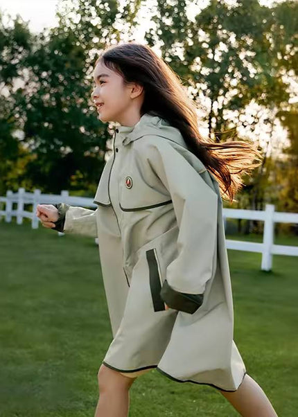 KQ24070 - Cotton Water Proof Kids Rain Jacket