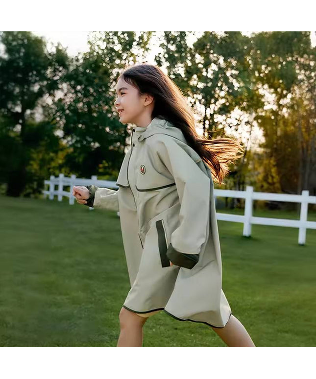 Cotton Water Proof Kids Rain Jacket