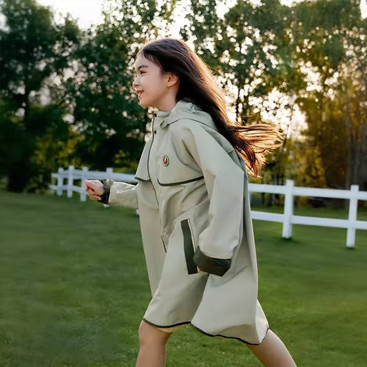 Breathable Kids Rain Jacket