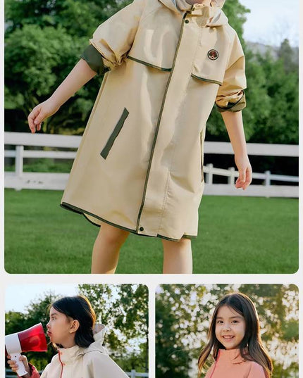 Cotton Water Proof Kids Rain Jacket
