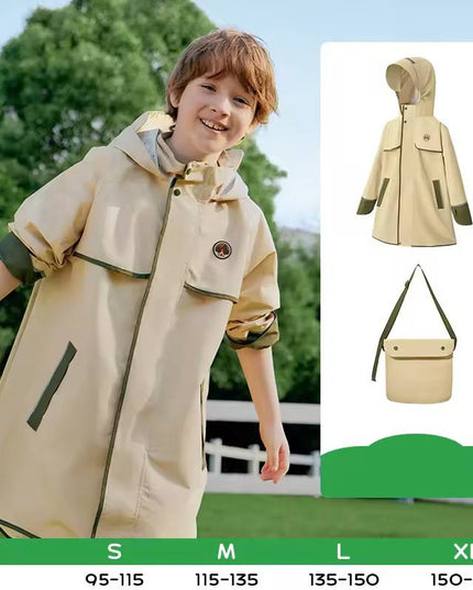 Cotton Water Proof Kids Rain Jacket