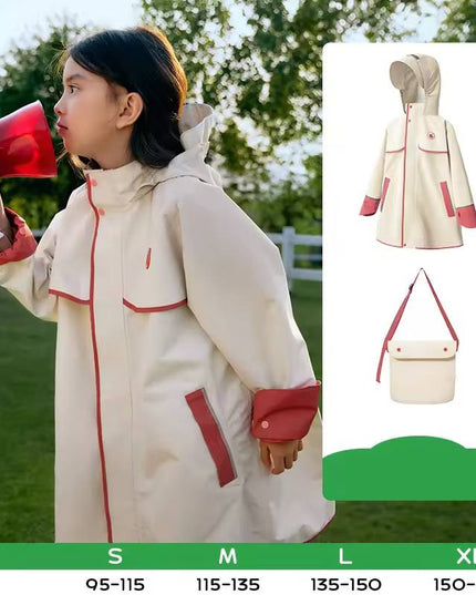 Cotton Water Proof Kids Rain Jacket