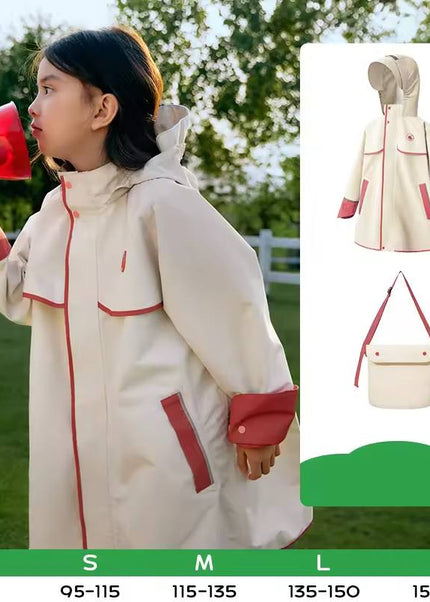 KQ24070 - Cotton Water Proof Kids Rain Jacket