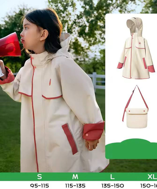 Cotton Water Proof Kids Rain Jacket