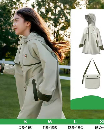 Cotton Water Proof Kids Rain Jacket