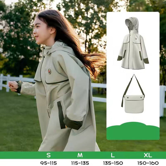 Breathable Kids Rain Jacket