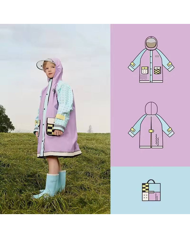 KQ23022 - Light Rain Jackets For Kids