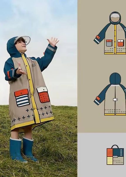 KQ23022 - Light Rain Jackets For Kids