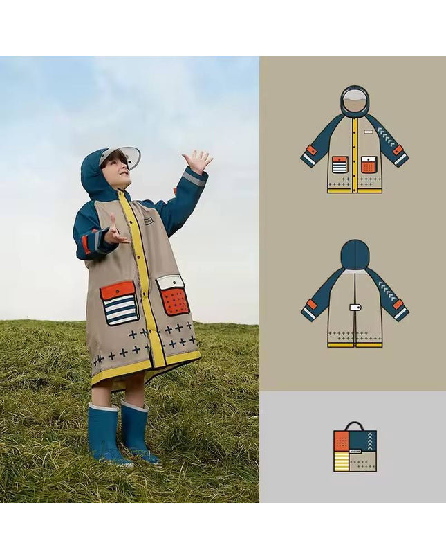 KQ23022 - Light Rain Jackets For Kids