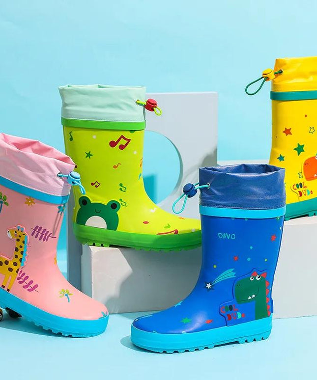 Multi-Colored Quality Kids Rainboots