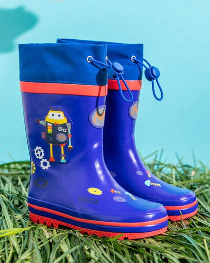Multi-Colored Quality Kids Rainboots