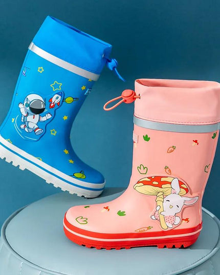Multi-Colored Quality Kids Rainboots