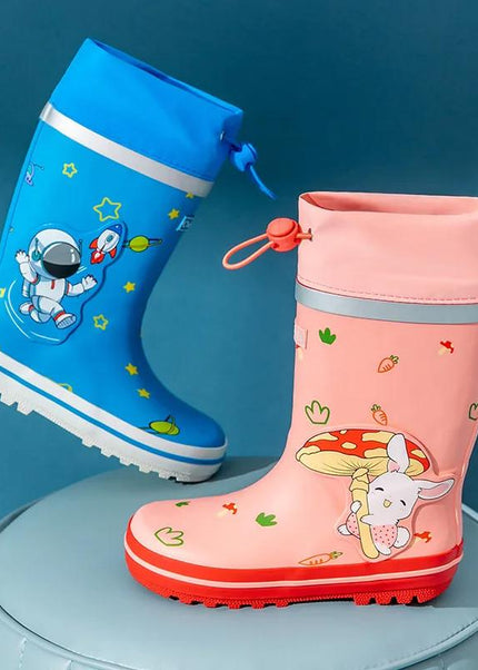 Multi-Colored Quality Kids Rainboots