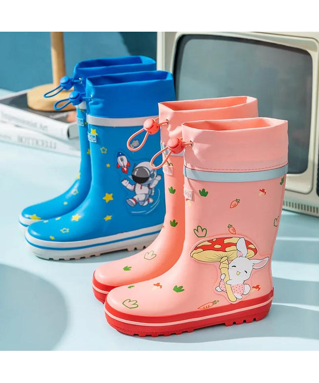 Multi-Colored Quality Kids Rainboots