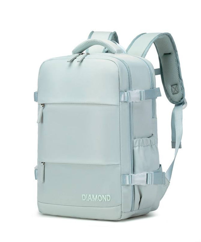 Minimalist Diamond Backpack, Stylish Waterproof Laptop & Travel Bag
