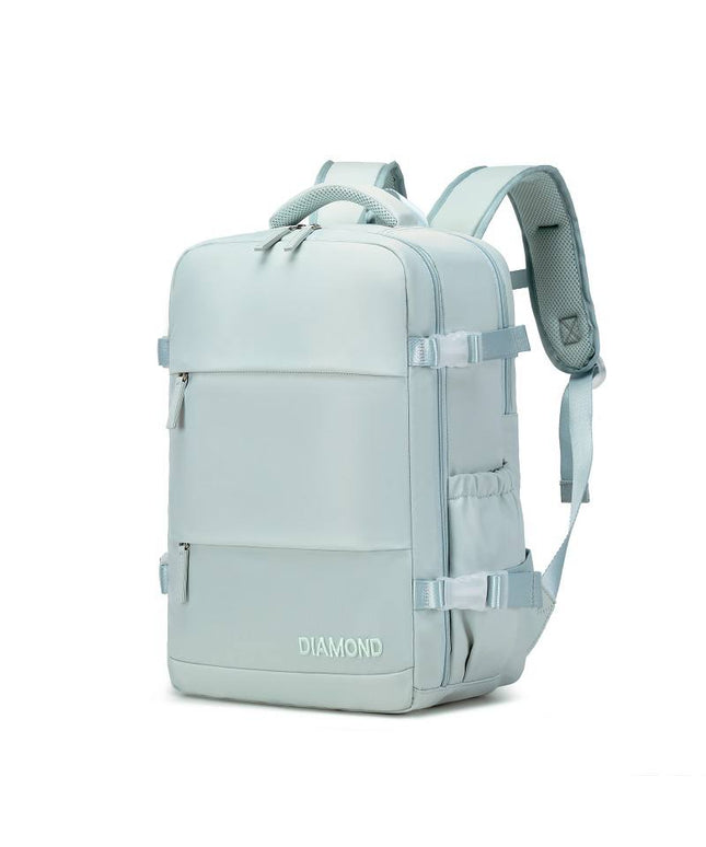 Minimalist Diamond Backpack, Stylish Waterproof Laptop & Travel Bag