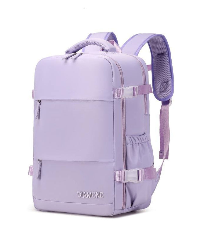 Minimalist Diamond Backpack, Stylish Waterproof Laptop & Travel Bag