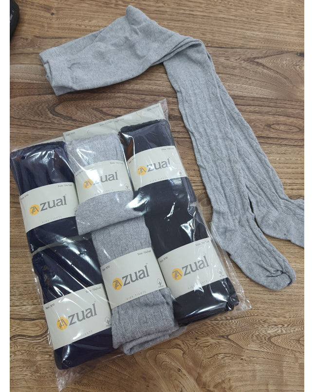 Pattern Stockings For Girls - Warm
