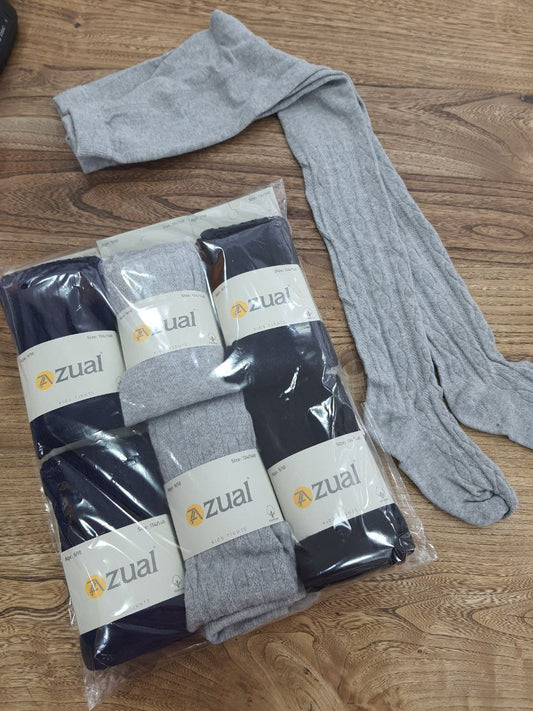 Pattern Stockings For Girls - Warm