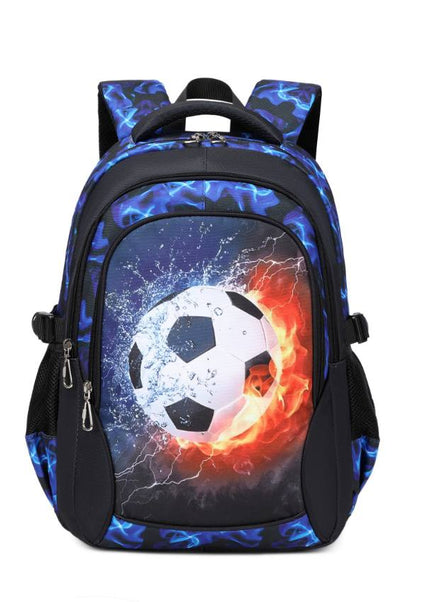 Classic 3 in 1 Backpack for Boys - Soccer Design
