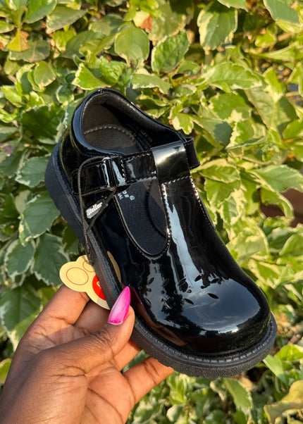 Stellar Steps Girls Wetlook School Shoes – S942-201
