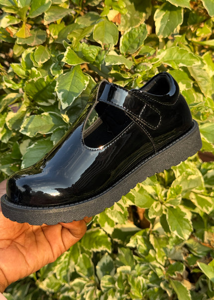Stellar Steps Girls Wetlook School Shoes – S942-201