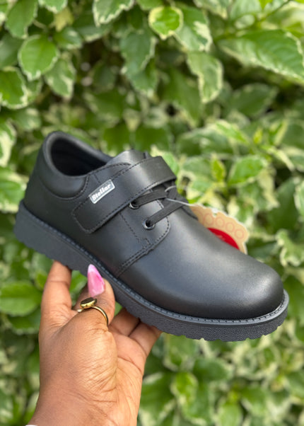 Stellar Steps Boys Matte Light School Shoes – Durable Rubber Sole, Easy to Maintain – 942502