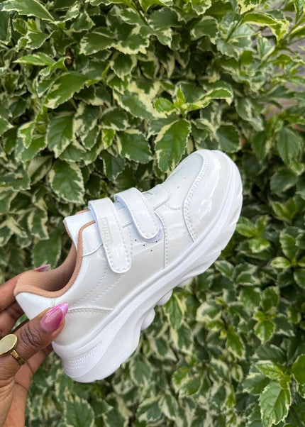 Stellar Steps Unisex Wetlook Sports Shoes – Wipe-Clean, Lightweight, Great Support - S746-201