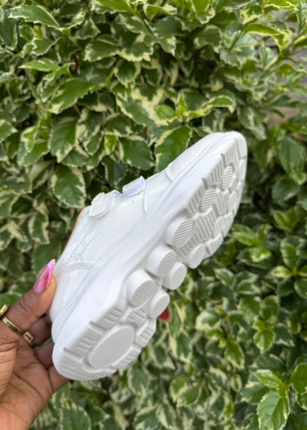 Stellar Steps Unisex Wetlook Sports Shoes – Wipe-Clean, Lightweight, Great Support - S746-201