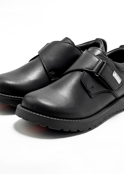 Stellar Steps Boys Matte Light School Shoes – Durable Rubber Sole, Easy to Maintain – 942506