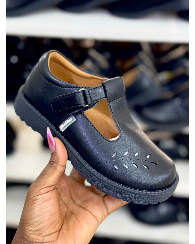 Stellar Steps Girls Matte Light School Shoes – Durable, Easy to Maintain, Back to School Kenya -942201