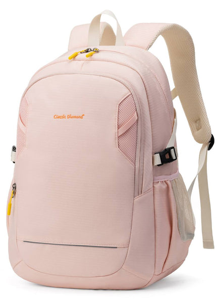 Light Pink School Backpack for Girls